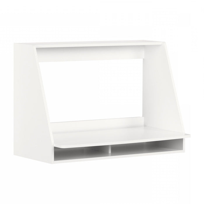 Bureau mural Hourra - blanc solide 