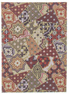 Carpette Bellezza rougevert 2 pi 2 po x 3 pi 0 po