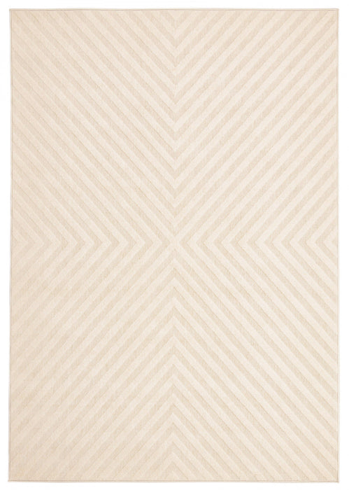 Carpette Dodie ivoire 3 pi 11 po x 5 pi 7 po