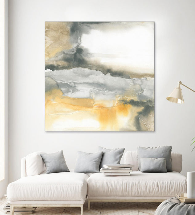Œuvre d’art murale Giant Art « Minerals I » 54 x 54