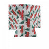 Nappe 52 po x 72 po en coton ornée de camions rouges et d'arbres