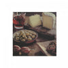 Paquet de 20 serviettes cocktail à 3 épaisseurs ornées d’une photo de fromage et d’olives - ensemble de 6 paquets