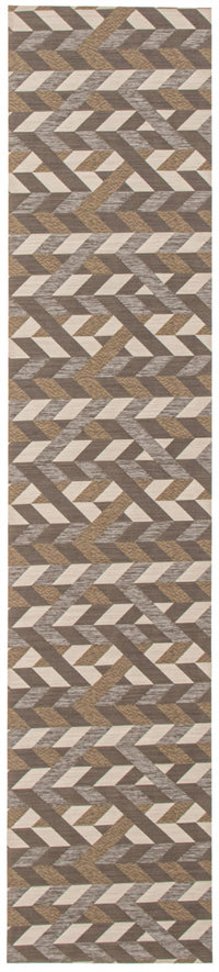 Carpette Bellezza brun foncé 2 pi 2 po x 8 pi 0 po