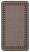 Carpette Clementine chocolat - 2 pi 2 po x 3 pi 11 po