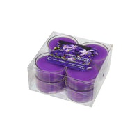Paquet de 8 bougies chauffe-plats parfumées à arôme de fleurs d’été - ensemble de 2 paquets de bougies