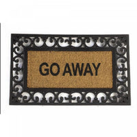 Tapis de plancher « Go Away » en caoutchouc moulé