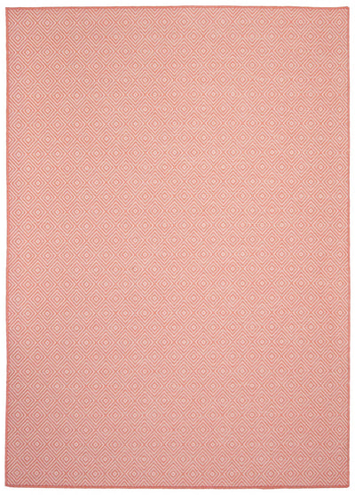 Neisha Diamond Coral Rug 6'7" X 9'6" Area Rug