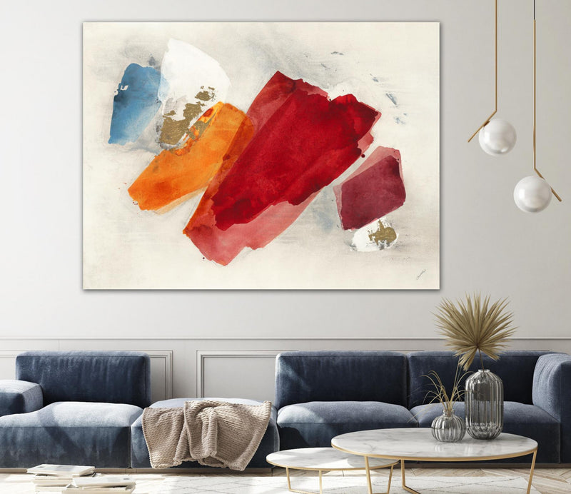 Œuvre d’art murale Giant Art « Equilibrium V4 » 72 x 54