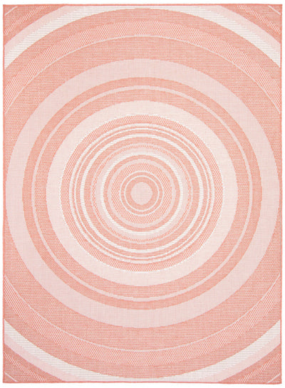 Neisha Modern Coral Rug 5'3" X 7'3" Area Rug