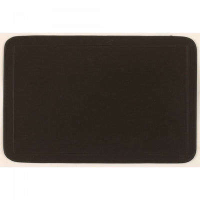 Plastic Placemat Black - Set of 12|Napperon en plastique noir - ensemble de 12