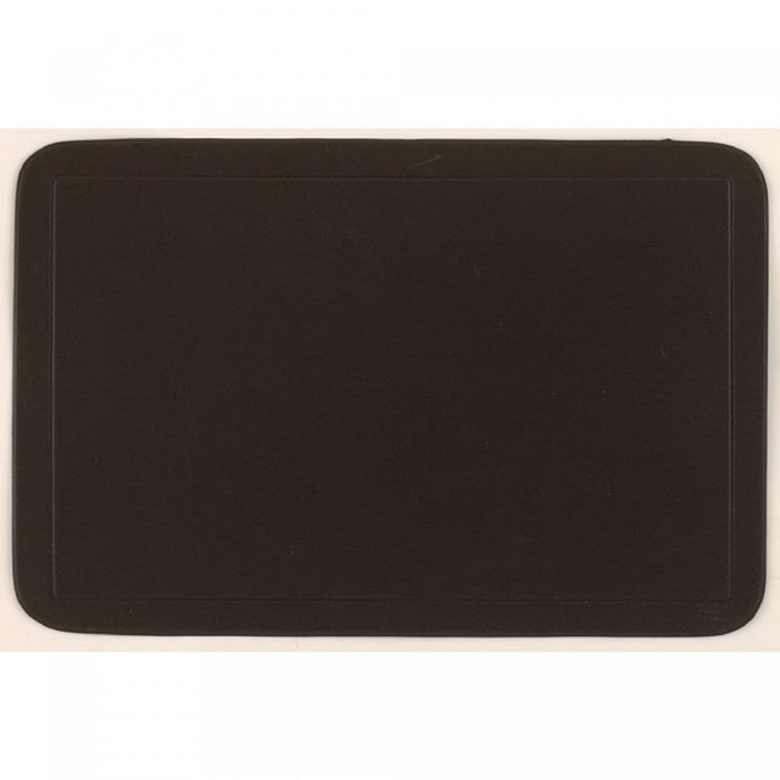 Napperon en plastique noir - ensemble de 12