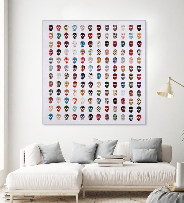 Œuvre d’art murale Giant Art « Gorgeous Crowd » 72 x 72