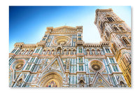  Duomo Cathedral In Florence Italy 28 po x 42 po : Cadre d'art mural et panneau de tissu