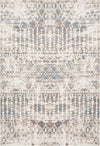 Carpette Shi bleue à motifs marocains 3 x 5