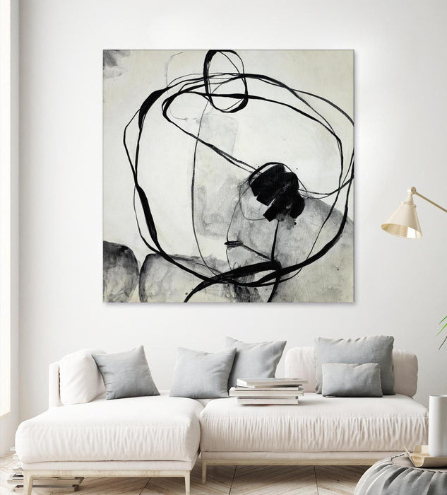 Œuvre d’art murale Giant Art « Big Mouth Blabber » 54 x 54