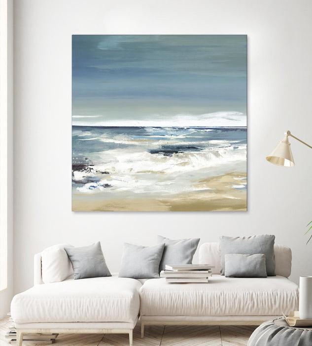 Œuvre d’art murale Giant Art « East Coast Ii » 72 x 72