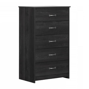 Tassio Commode 5 Tiroirs - Chêne gris