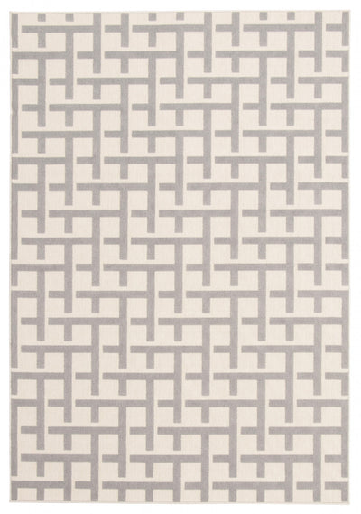 Brangane Light Grey 6'7" x 9'6" Area Rug