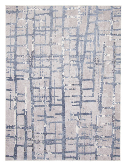 Jewel Light Blue Area Rug - 3'11" X 5'7" 