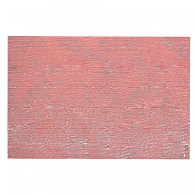 Vinyl Placemat Tropics Orange - Set of 12|Napperon orange en vinyle à motif tropical - ensemble de 12