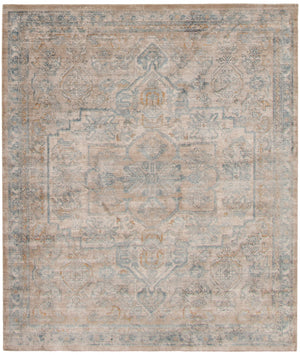 Carpette Baina Heriz beige-gris - 5 pi 3 pox 6 pi 7 po