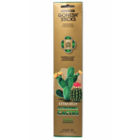 Ensemble de 8 paquets de bâtons d’encens au cactus en fleurs de Gonesh