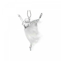 Ornement de ballerine en tutu en fourrure - ensemble de 12 ornements de Noël