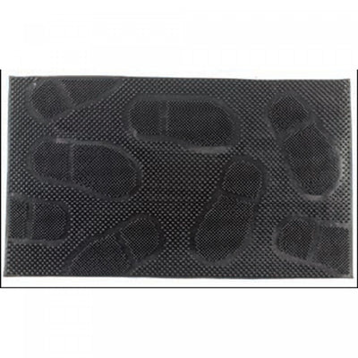 Footprints Rubber Pin Mat Floormat|Tapis de plancher à épingles en caoutchouc avec traces de pas