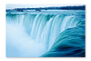  Niagara Falls 16 po x 24 po : Cadre d'art mural et panneau de tissu