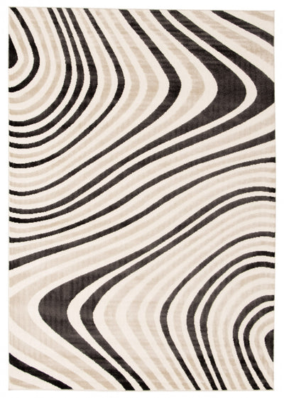 Nikkos Taupe 4'7" x 6'7" Area Rug