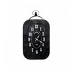 Horloge rectangulaire Zedd en métal