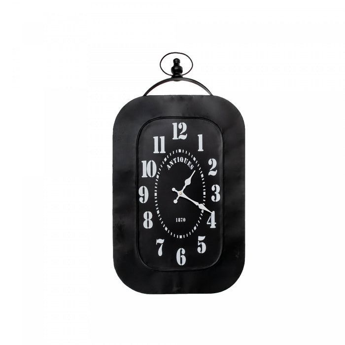Horloge rectangulaire Zedd en métal