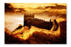  Great Wall Of Badaling 28 po x 42 po : Cadre d'art mural et panneau de tissu