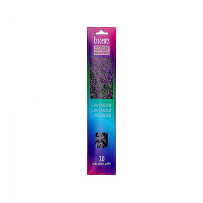 Esscents Stick Lavender - Set of 8 Incense Sticks|Bâtons à arôme de lavande d’Esscents - ensemble de 8 paquets de bâtons d’encens