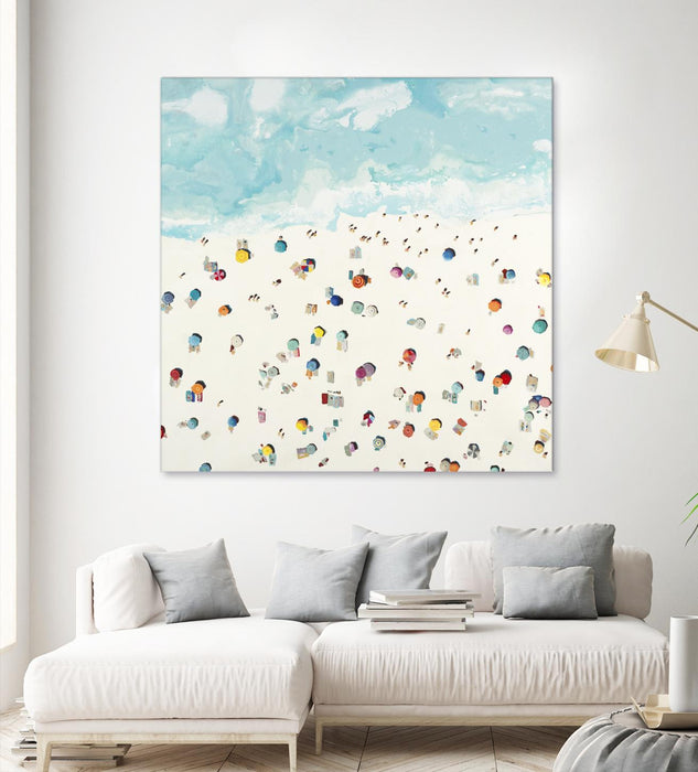Œuvre d’art murale Giant Art « Beach Days » 72 x 72