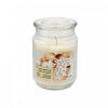 Bougie parfumée dans un pot de 18 oz à arôme de sablé à la vanille - ensemble de 2 bougies