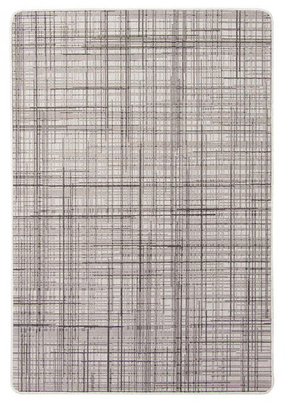 Panthea Grey Area Rug - 4'4" X 6'5" 
