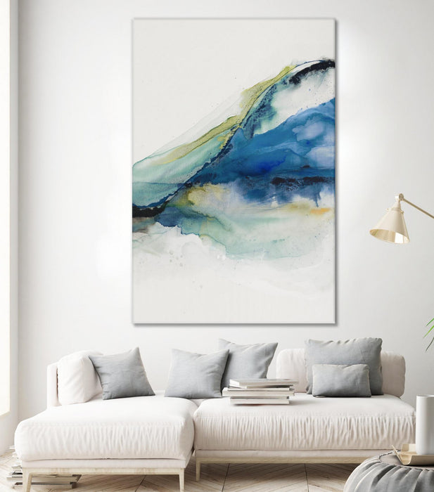 Œuvre d’art murale Giant Art « Abstract Terrain Iv » 72 x 48