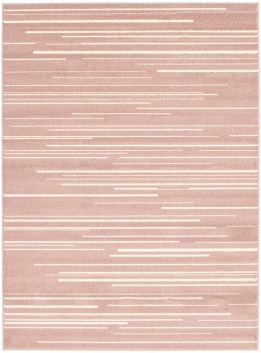 Carpette Faith rose-crème - 3 pi 11 pox 5 pi 7 po