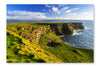  Cliffs Of Moher In Ireland At Sunny Day 24 po x 36 po : Cadre d'art mural et panneau de tissu