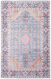 Carpette Erela bleue 7 pi 10 po x 10 pi 0 po