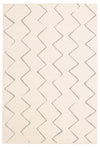 Carpette Kimi ivoire 4 pi 7 po x 6 pi 7 po