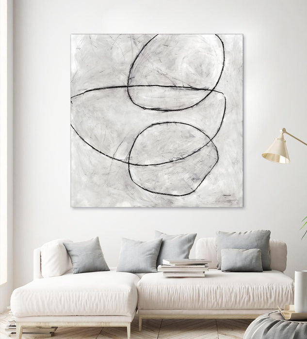 Œuvre d’art murale Giant Art « Balance Perspective » 54 x 54