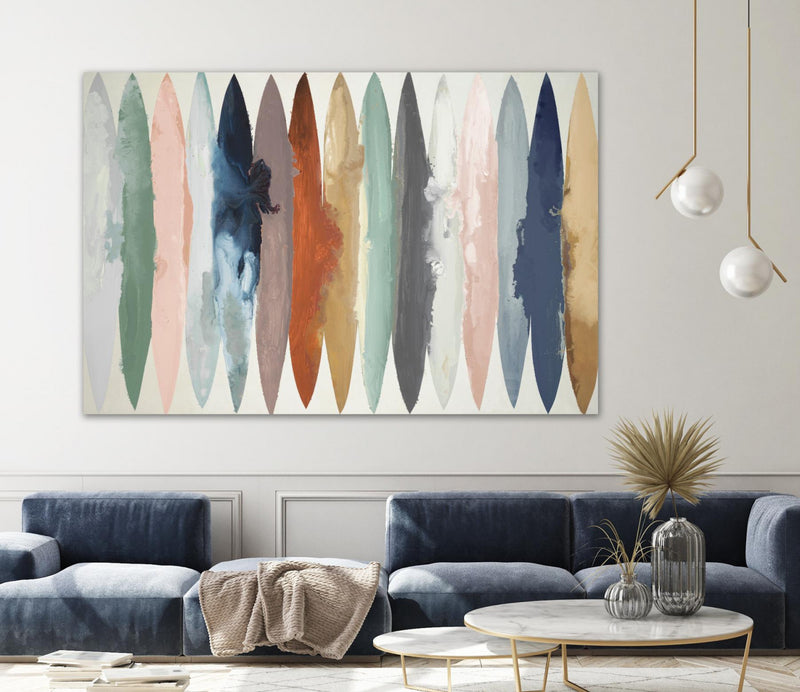 Œuvre d’art murale Giant Art « Even Flow V7 » 72 x 48