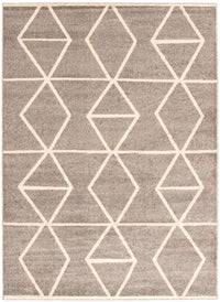 Carpette Anandi gris-ivoire - 5 pi 3 pox 7 pi 3 po