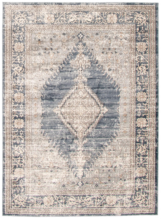 Carpette Octavian Bijar bleu - 6 pi 7 pox 9 pi 6 po