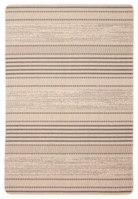 Carpette Wileen brun clair - 4 pi 4 po x 6 pi 5 po