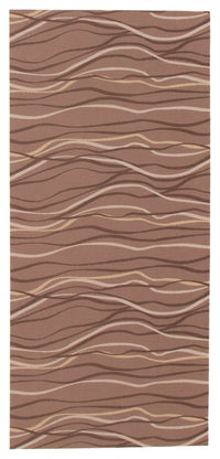 Carpette Bellezza brune 2 pi 2 po x 5 pi 0 po - Ensemble de 2