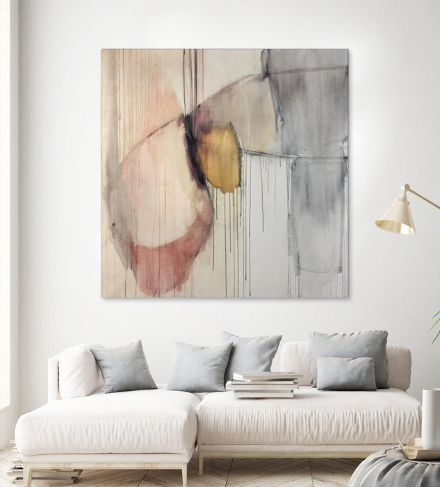 Œuvre d’art murale Giant Art « Trapped Silence » 54 x 54