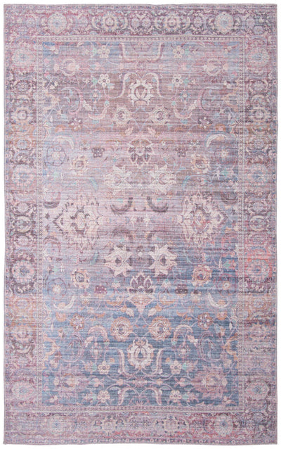 Boann Grey/blue Rug 7'10" X 10'0" Area Rug